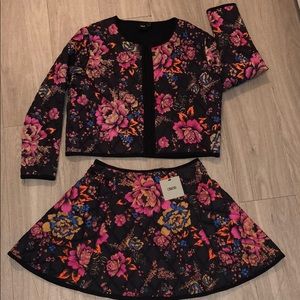 Asos floral co-ord
